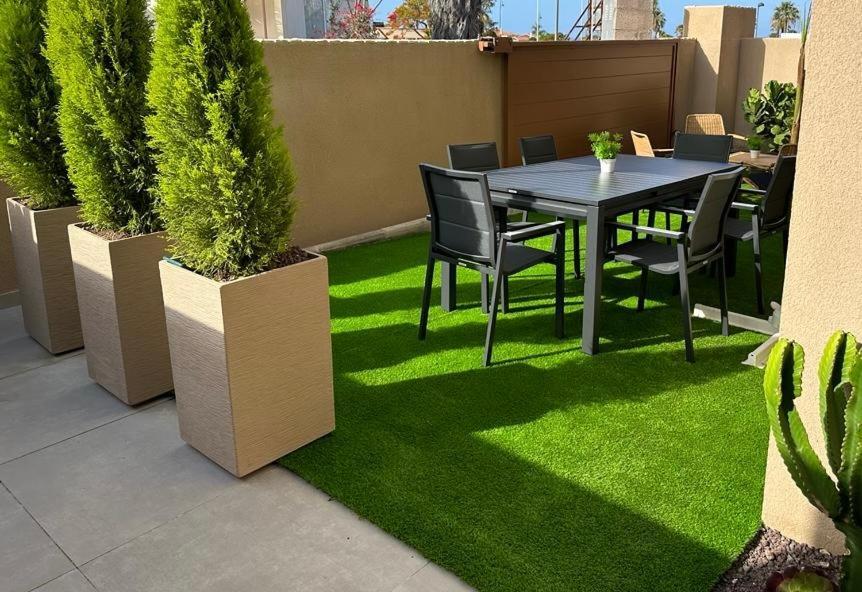 Golf Tenerife South XX Wheel Accessible Shower XX Free Wifi XX Private Pool 30 Degrees XX Two Terraces 30M2X60M2 Xxfree Parking XX Mountain View XX Flatscreen 65 Inch XX San Miguel de Abona Luaran gambar